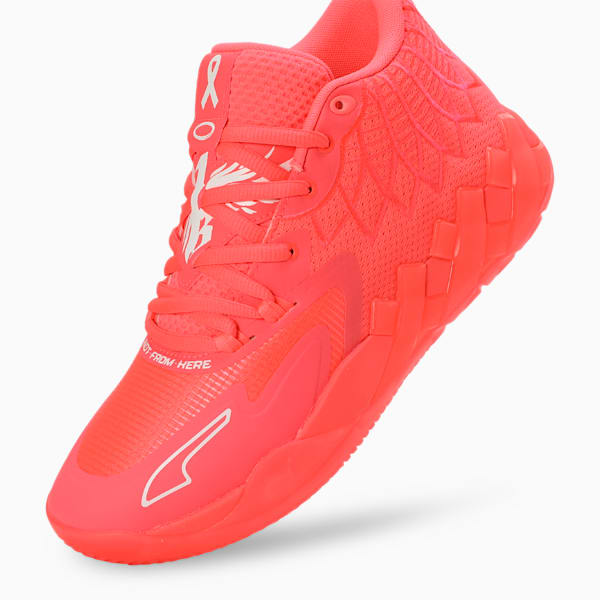MB.01 "Breast Cancer Awareness" Basketball Shoes, Pink Alert, extralarge-IND